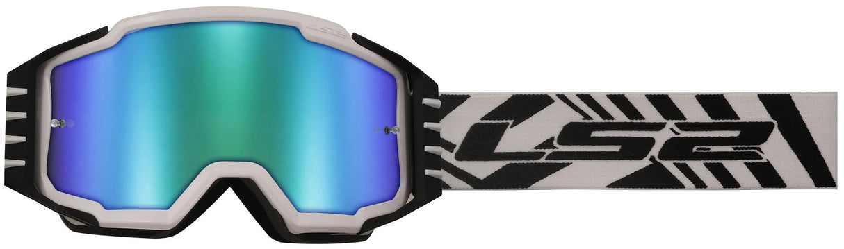 Ls2 motocross goggles oplader pro briller oplader pro hvid