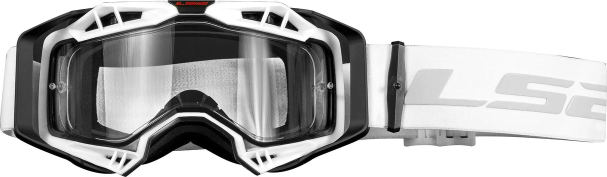 Ls2 crossbrille aura enduro briller aura enduro sort hvid