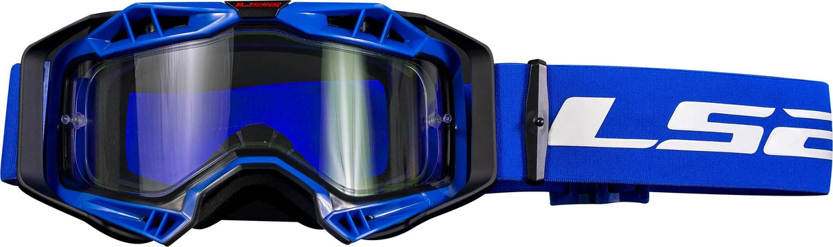 Ls2 crossbrille aura enduro briller aura enduro sort blå