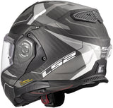 Ls2 klaphelm ff901 advant x carbon horizon hjelm advant x carbo horizon sølvgrå mat