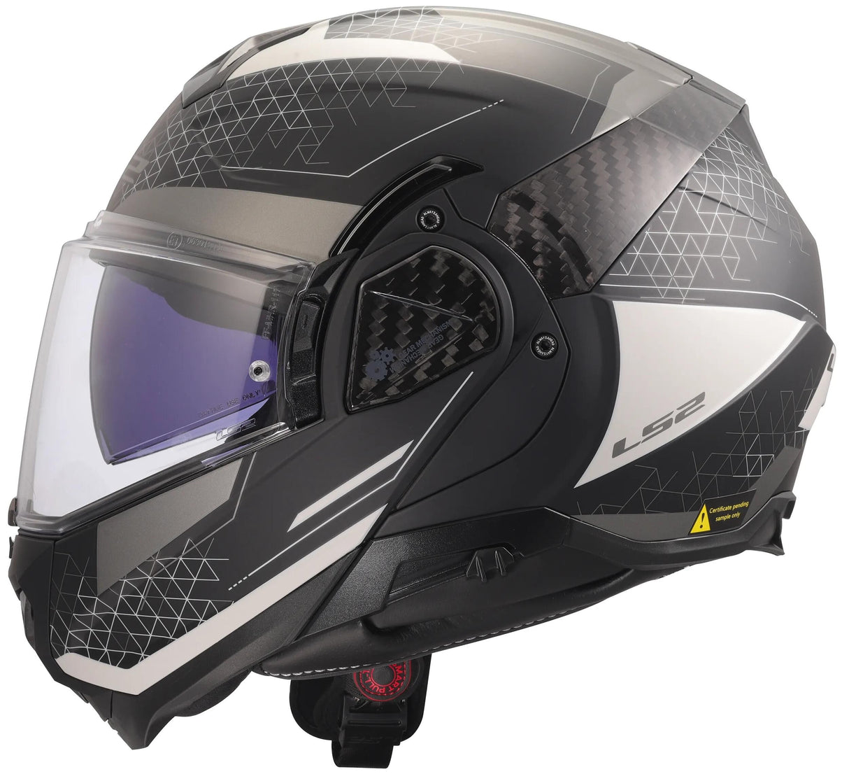 Ls2 klaphelm ff910 advant ii astral hjelm ff910 advant i astral mat grå gr. m