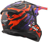 Ls2 motocross hjelm mx708 fast ii grotesk hjelm mx708 fast ii grotesk lilla eller. Matt