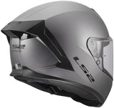 Ls2 helhjelm ff820 rapid iii solide hjelme ff820 rapid i solid mat titanium xs