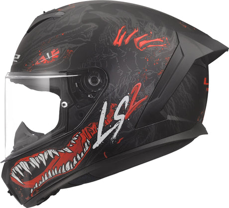 Ls2 integralhelm ff820 rapid iii kaiju ii helmets ff820 rapid i kaiju ii black red white