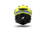Ufo plast enduro hjelm aries hjelm aries s gul sort