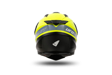 Ufo plast enduro hjelm aries hjelm aries s gul sort