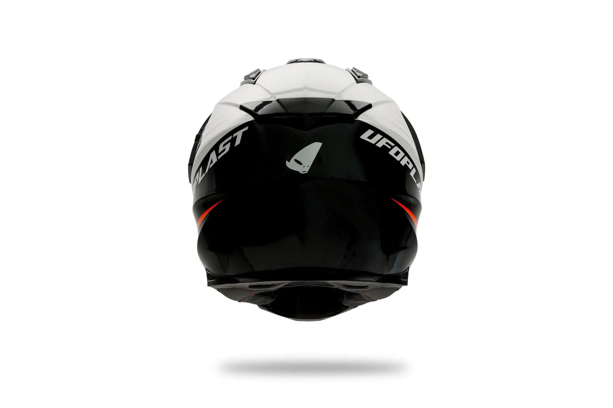Ufo plast enduro hjelm aries hjelm aries xl hvid sort