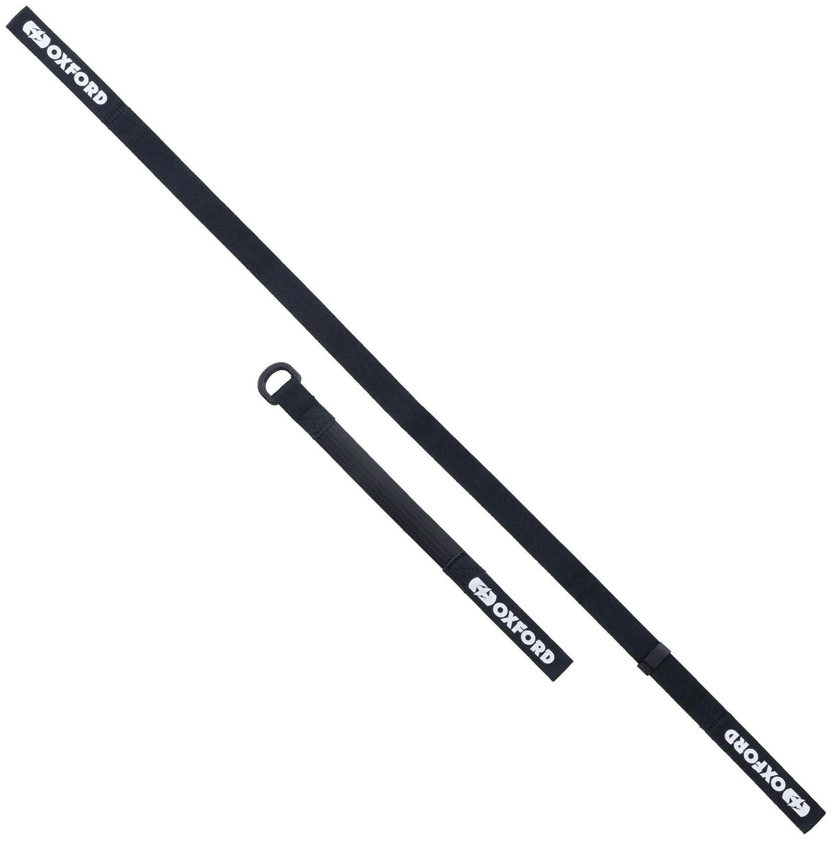 Oxford spanngurt atlas d-ring atlas d-ring 26mm x 1,2m sort par