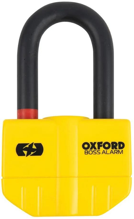 Oxford bremseskive lås boss alarm rotor låse 14mm gul alarm