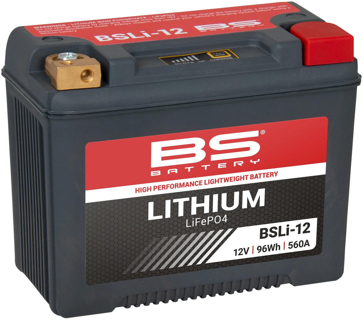 Bs-battery lifepo4 batteri bsli-12 batteri li12 bs lithium