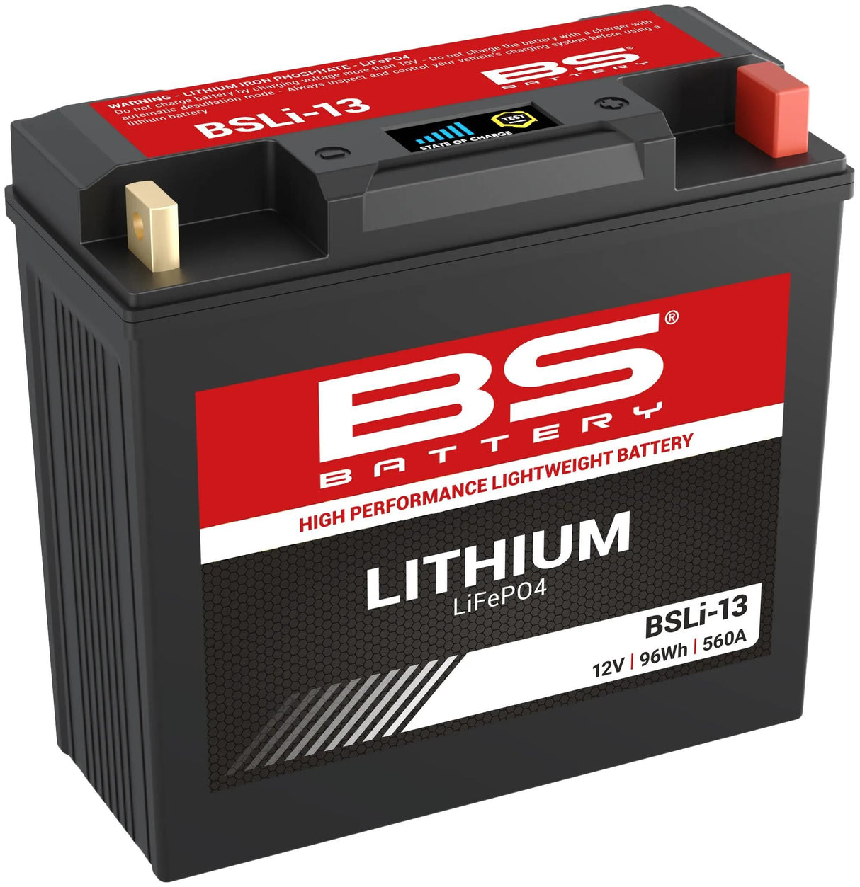 Bs-batteri lifepo4 batteri bsli-13 batteri li13 bs lithium
