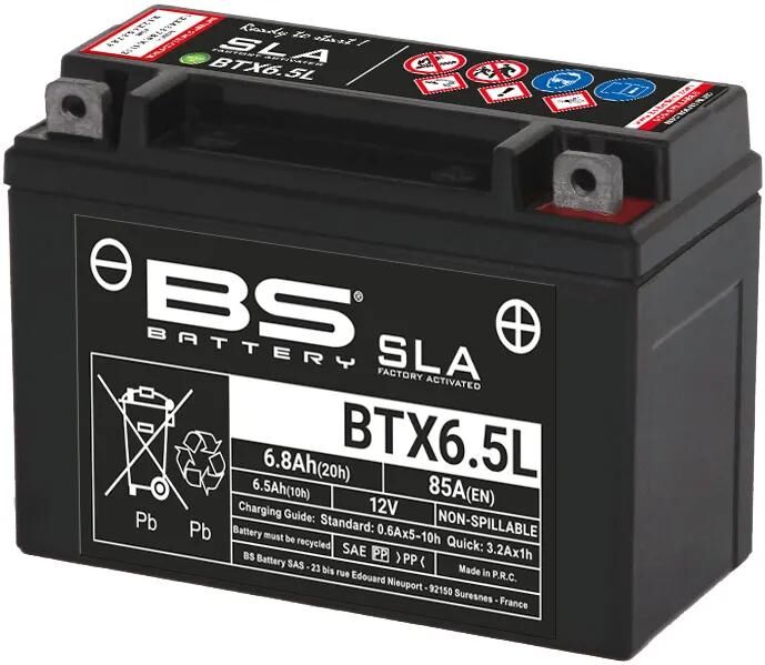 Bs-batteri batteri btx6.5l batteri btx6.5l bs sla