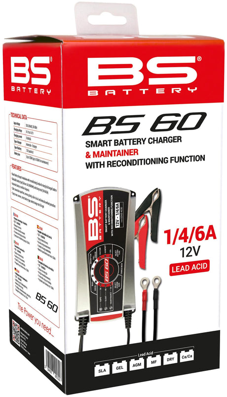 BS-batteri batterioplader bs60 oplader bs60,bs-opladning 1a 4a 6a