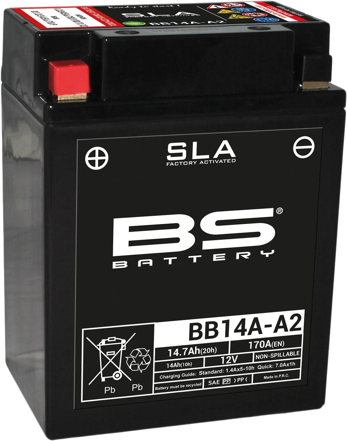 Bs-batteri batteri bb14a-a2 batteri bb14a-a2 bs sla