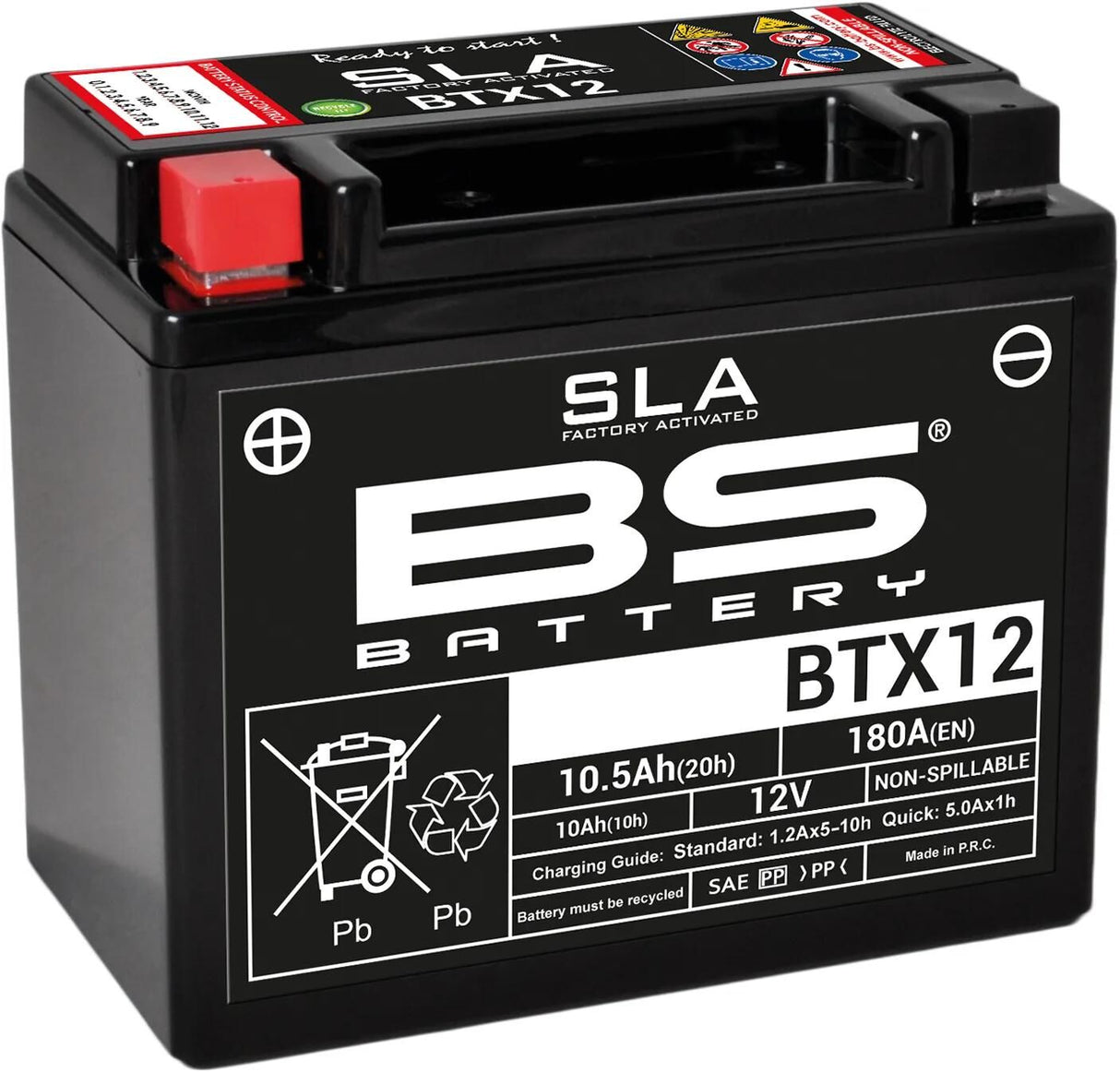 Bs-batteri btx12 btx12-bs batteri btx12 bs sla