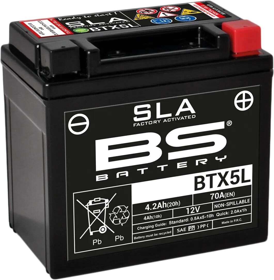 Bs-batteri btx5l btx5l-bs btx5l batteri bs sla