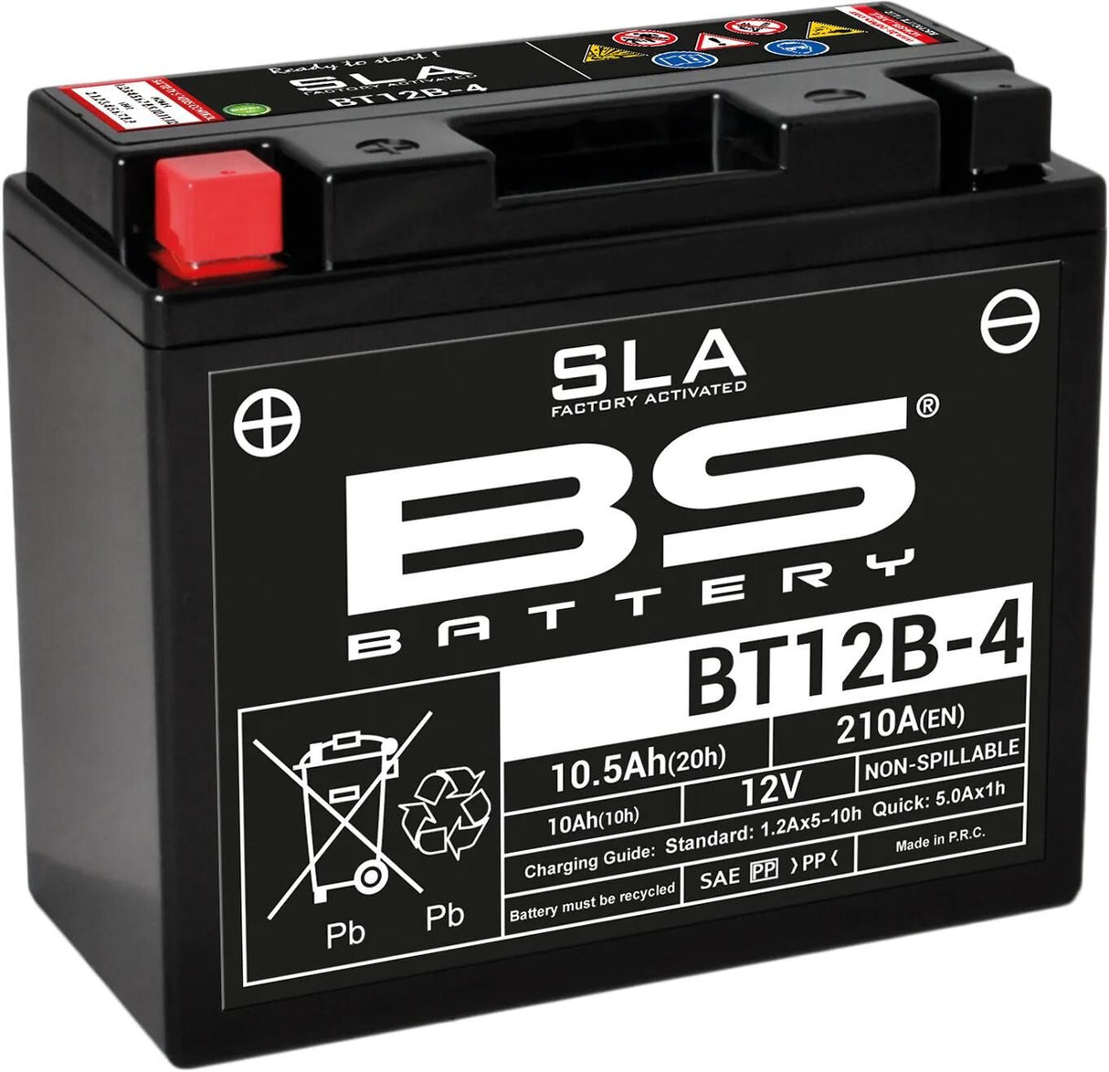 Bs-batteri batteri bt12b-4 batteri bt12b-4 bs sla