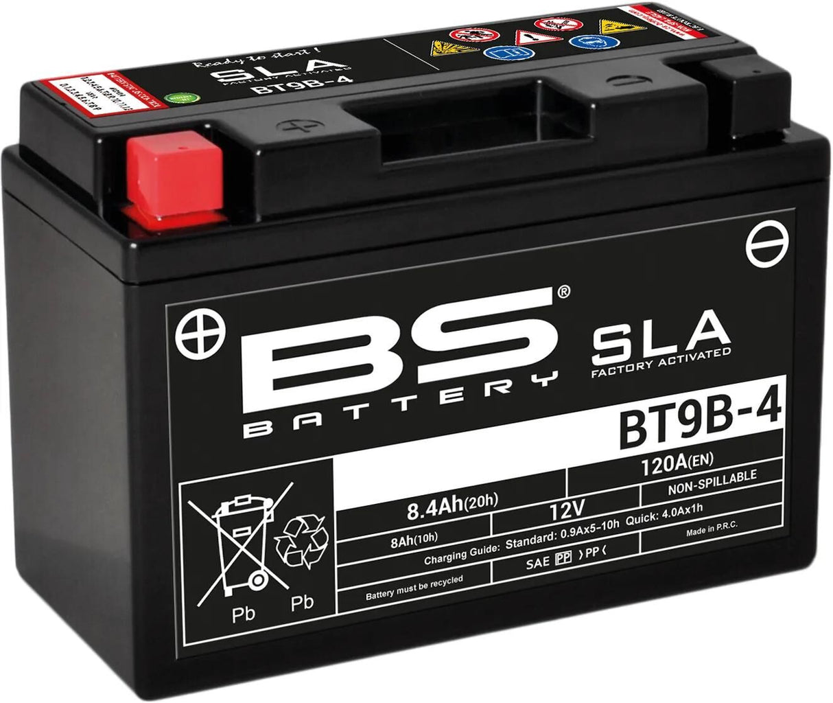 Bs-batteri batteri bt9b-4 batteri bt9b-4 bs sla