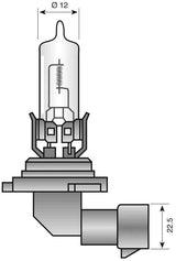 Spahn scheinwerferlampe forlygtepære 12v 65w hb3 p20d