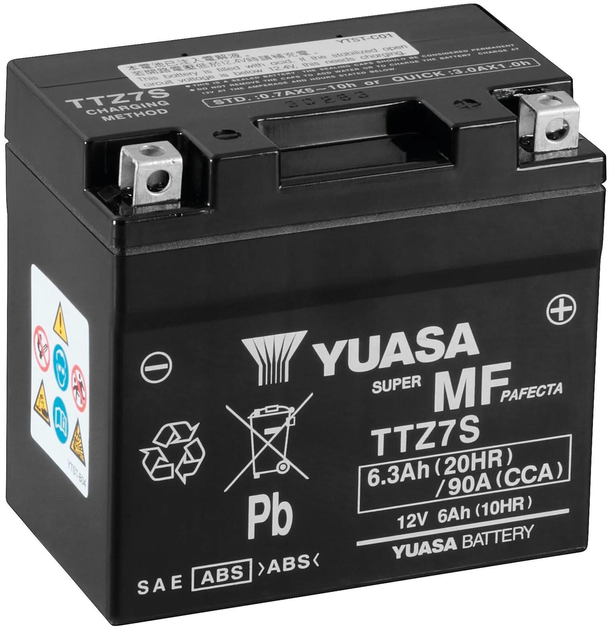 Yuasa batteri ttz7s batteri ttz7s agm