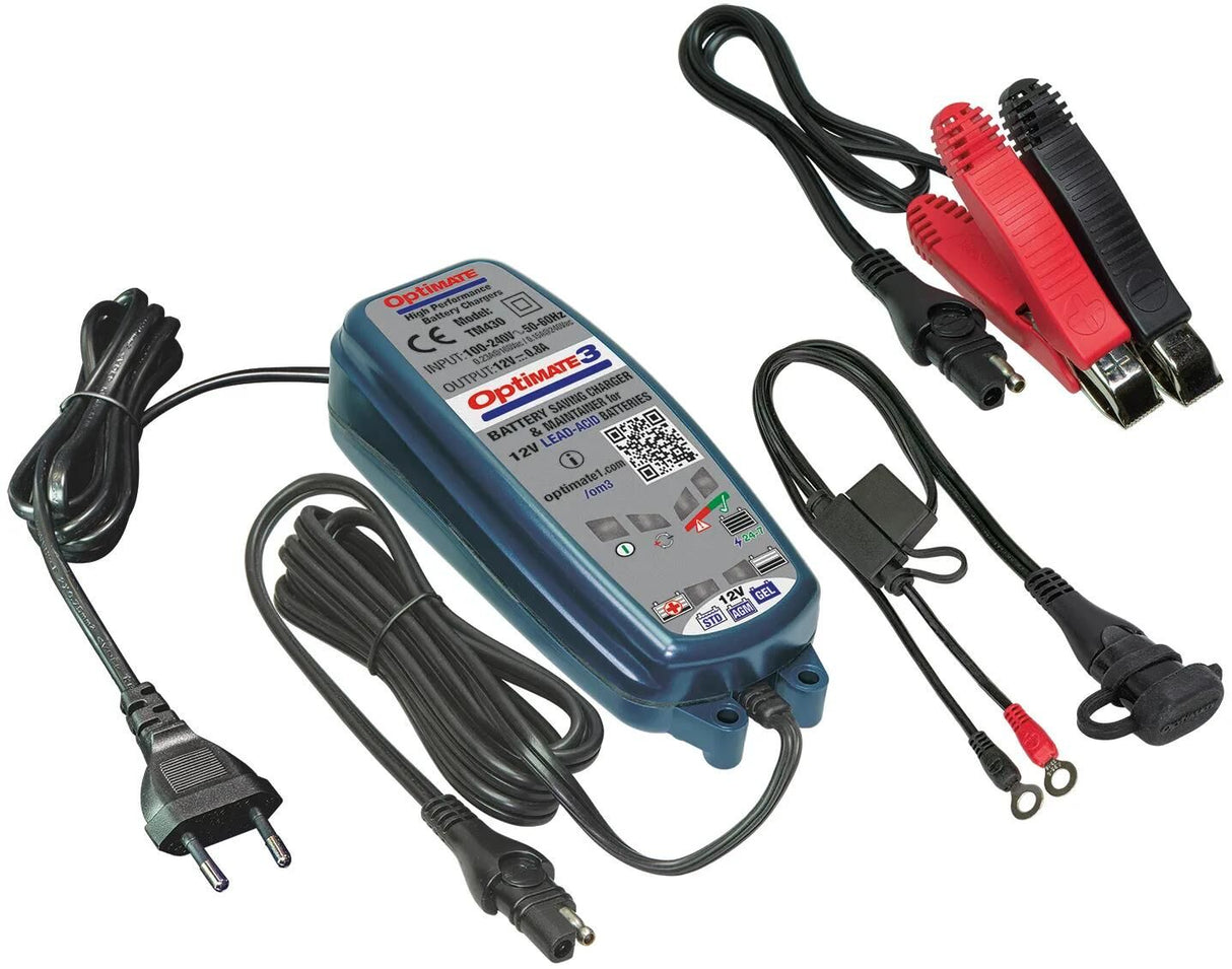 Tecmate batterioplader optimate3 optimate 3 oplader