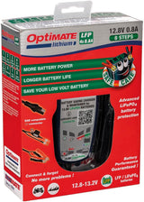Tecmate batterioplader optimate lithium 4s 0.8a optimate 4s oplader lithium 0.8a