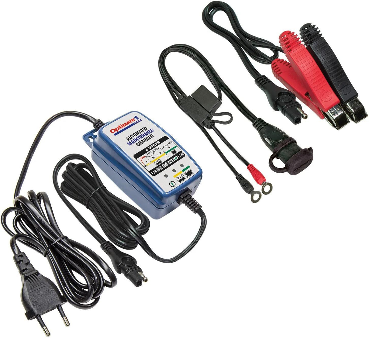 Tecmate batterioplader optimate1 duo optimate 1 oplader duo