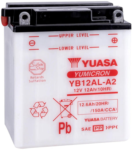 Yuasa batteri yb12al-a2 batteri yb12al-a2 standard uden sp