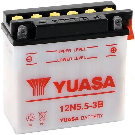 Yuasa batteri 12n5.5-3b batteri 12n5.5-3b standard uden sp