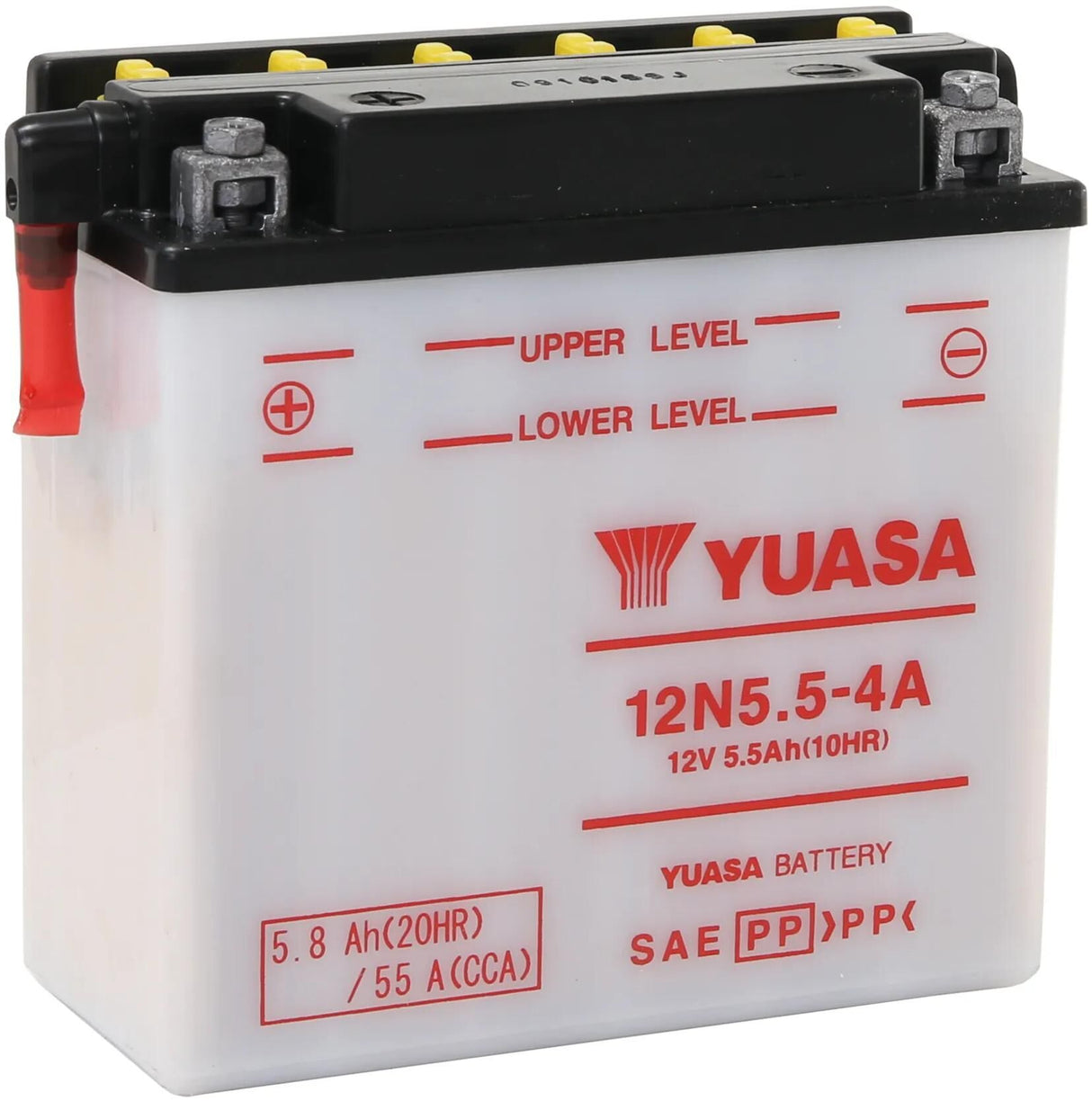Yuasa batteri 12n5.5-4a batteri 12n5.5-4a standard uden sp