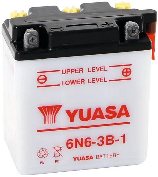 Yuasa batteri 6n6-3b-1 batteri 6n6-3b-1 standard uden sp