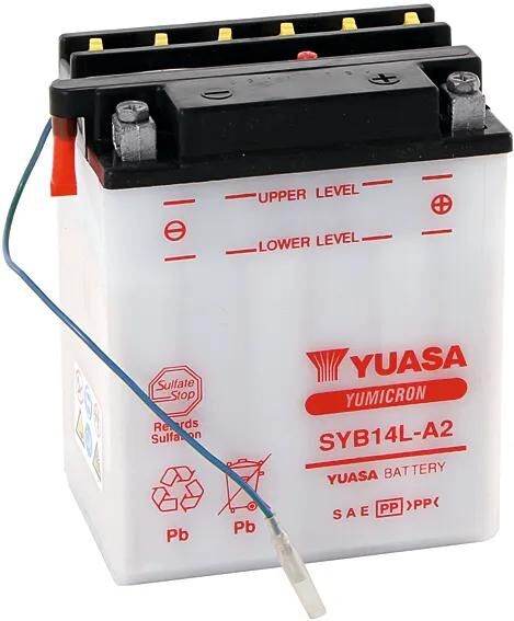 Yuasa batteri syb14l-a2 batteri syb14l-a2 standard uden sp