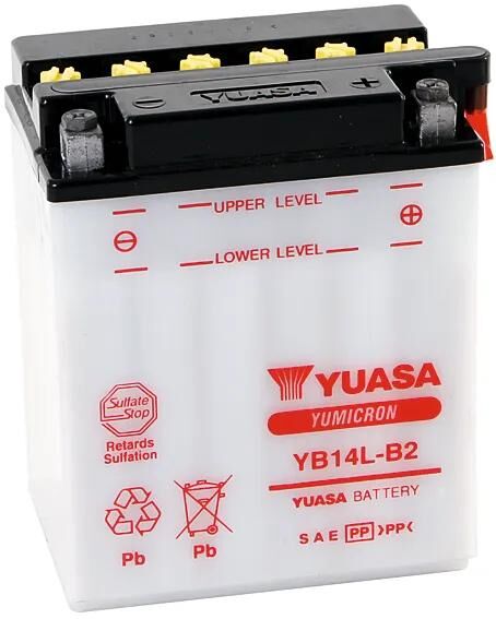 Yuasa batteri yb14l-b2 batteri yb14l-b2 standard uden sp