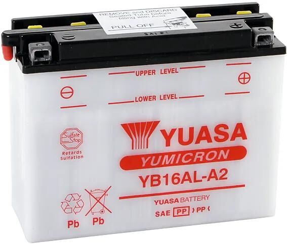 Yuasa batteri yb16al-a2 batteri yb16al-a2 standard uden sp