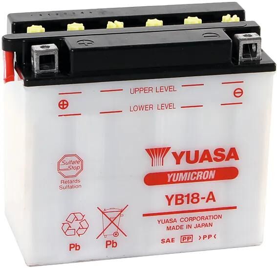 Yuasa batteri yb18-a batteri yb18-a standard uden sp