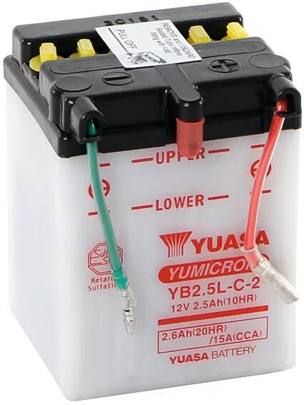Yuasa batteri yb2.5l-c2 batteri yb2.5l-c2 standard uden sp