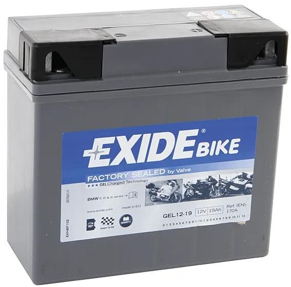 Exide batteri g12-19 batteri g12-19 gel din 51913
