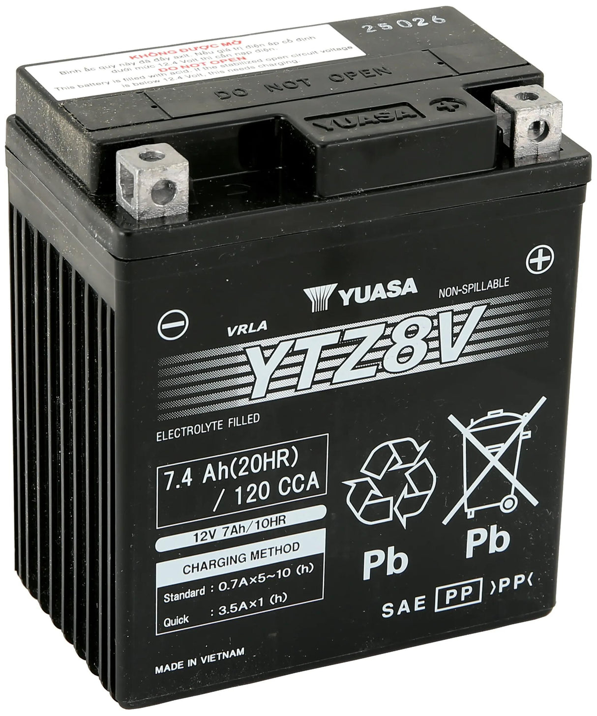 Yuasa batteri ytz8v batteri ytz8v agm