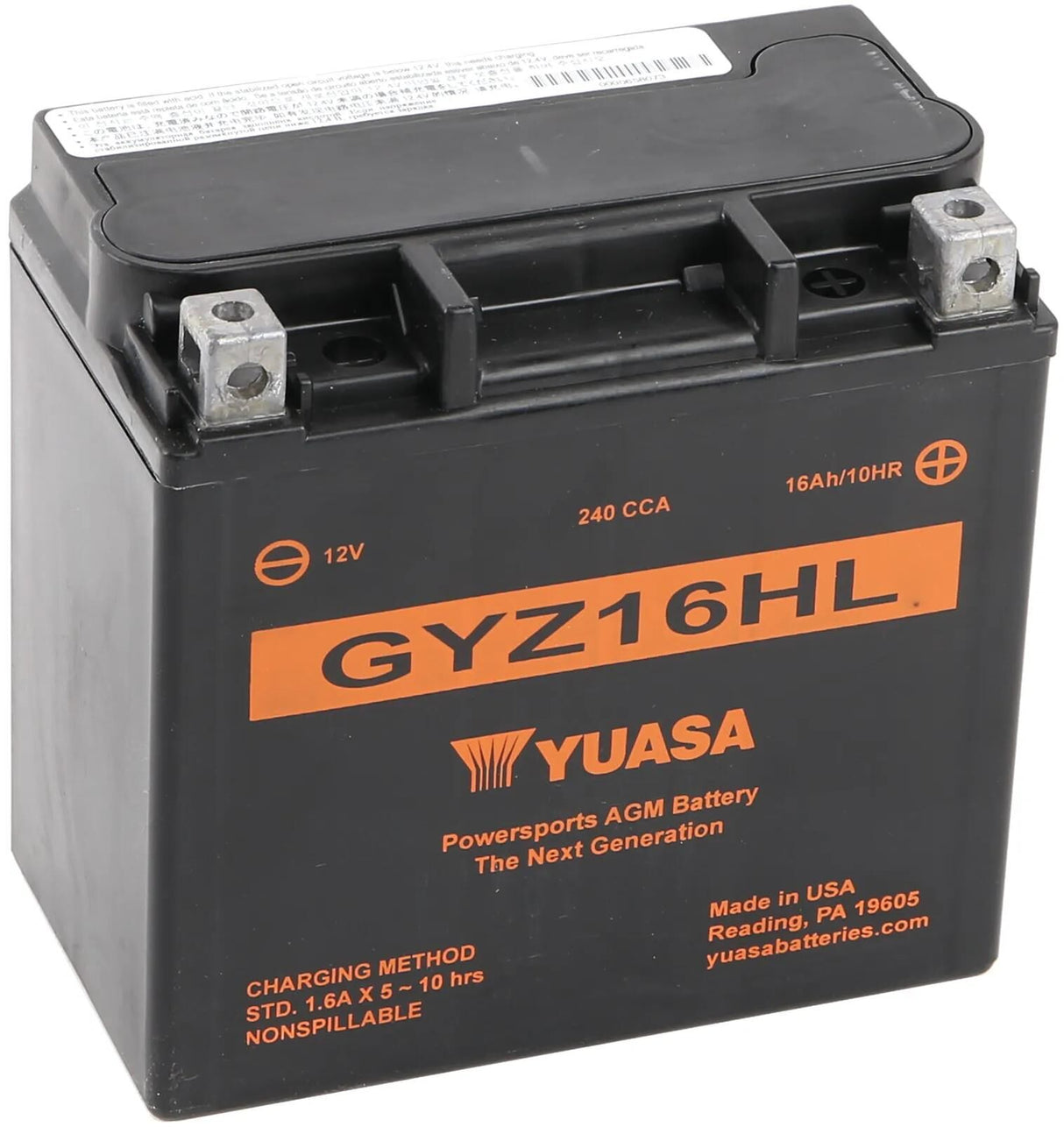 Yuasa batteri gyz16hl batteri gyz16hl agm