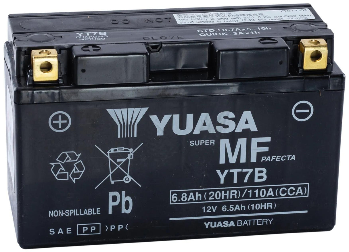 Yuasa batteri yt7b yt7b-bs batteri yt7b agm