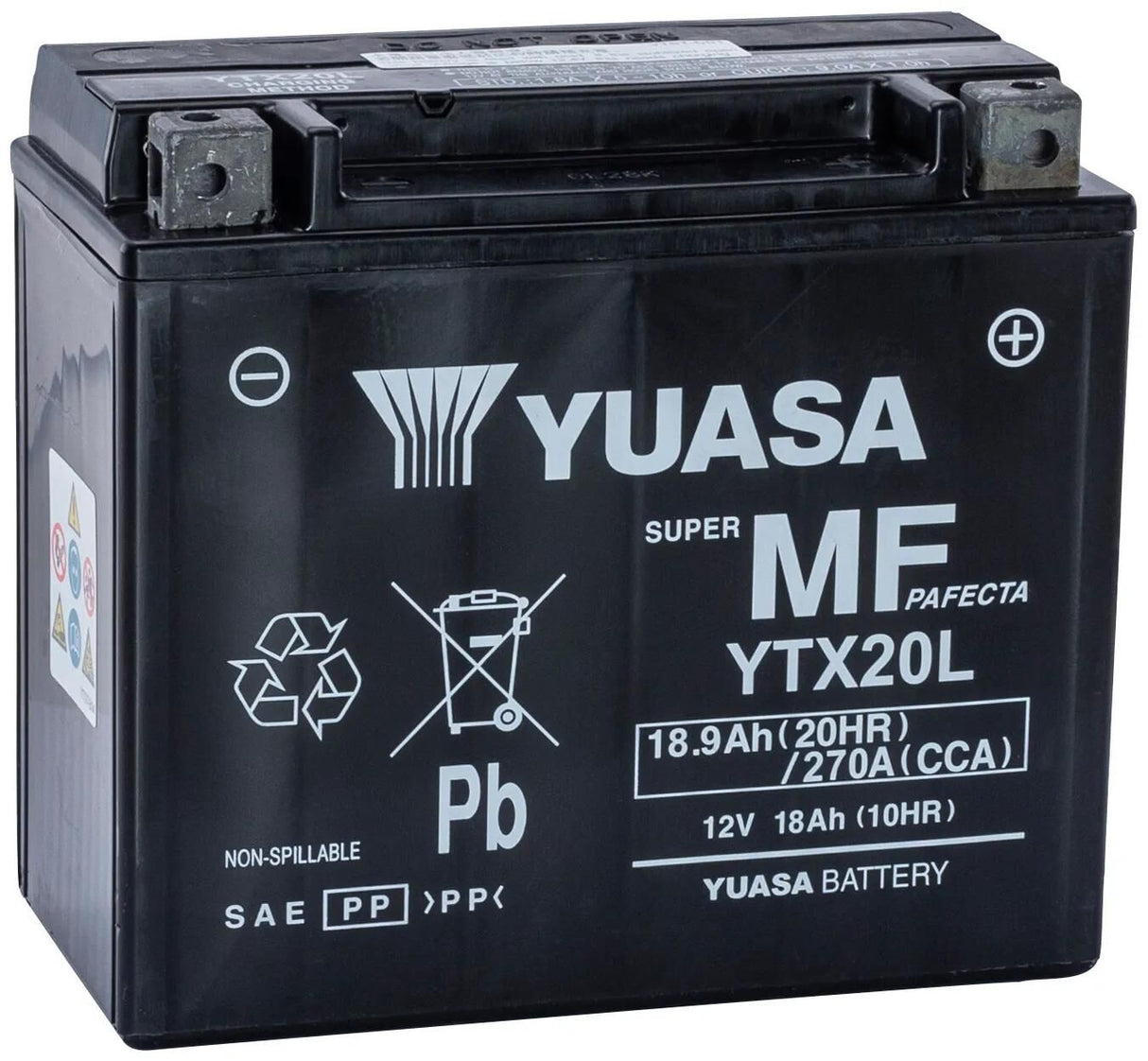 Yuasa batteri ytx20l ytx20l-bs batteri ytx20l agm