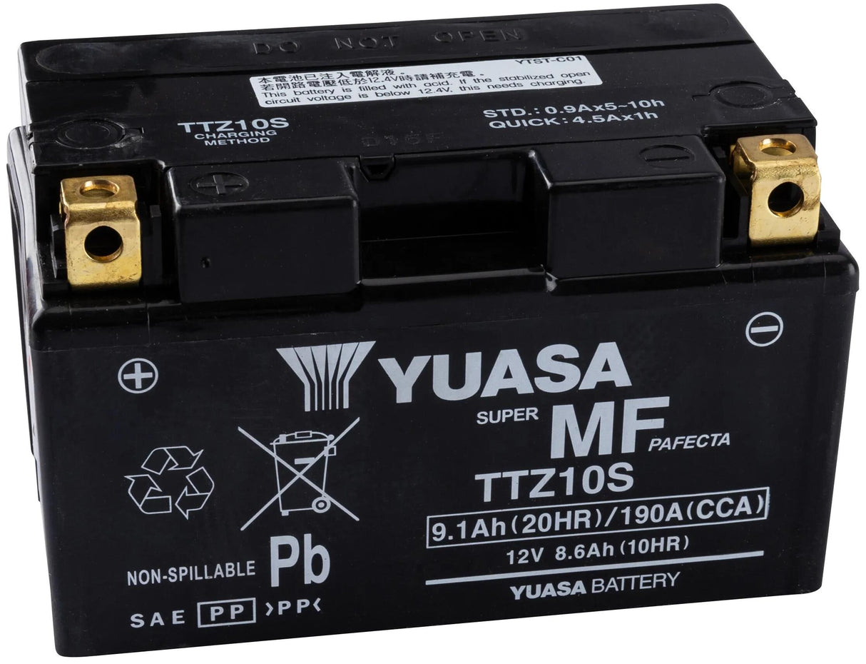 Yuasa batteri ttz10s batteri ttz10s agm