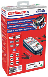 Tecmate batterioplader optimate 6 ampmatic 6a optimate 6 oplader ampmatic 6a