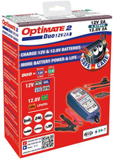 Tecmate batterioplader optimate 2 duo optimate 2 oplader duo