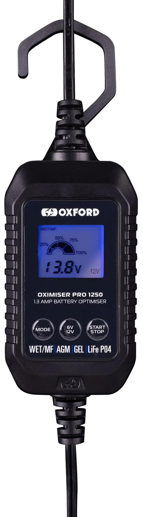 Oxford batterilader oximiser pro 1250. batterilader oximiser pro 1250