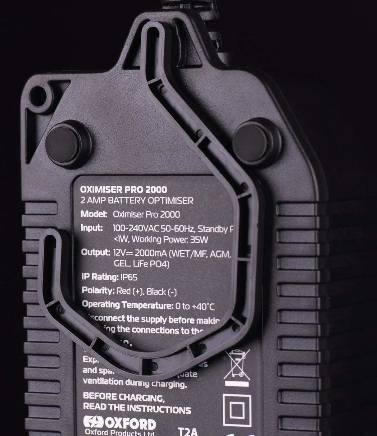 Oxford batterioplader oximiser pro 2000 batterioplader oximiser pro 2000