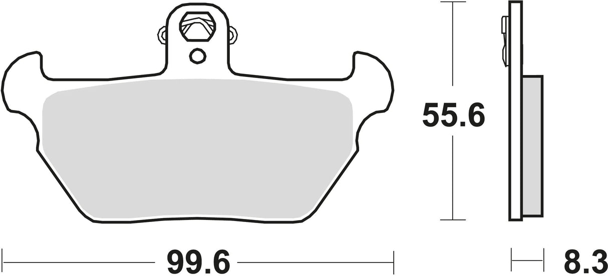 TRW bremseklodser mcb 621 bremseklodser sinter mcb 621 sv