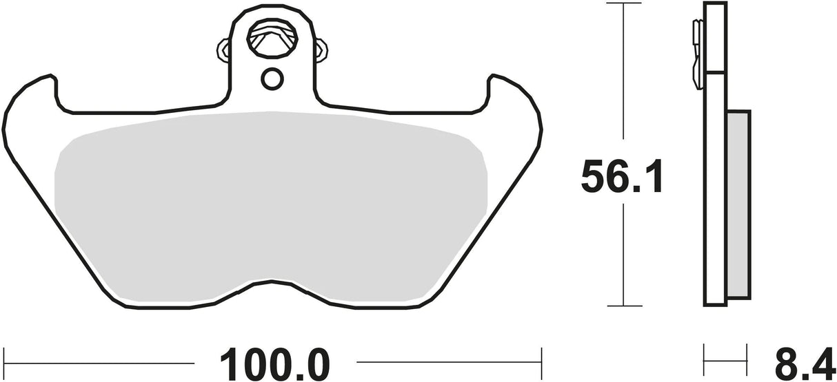 TRW bremseklodser mcb 680 bremseklodser sinter mcb 680 sv