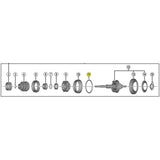 Shimano Nexus 7 Bullet Ring Stor Y3EV98220
