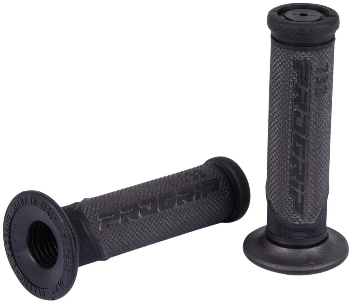 Progrip gummihåndtag 732 gummigreb 732 bw sw 125mm lukket 22 22